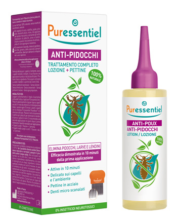 PURESSENTIEL LOZIONE PIDOCCHI PET 100 ML - farmacia187.it