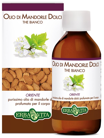 OLIO MANDORLE DOLCI PROFUMATO THE VERDE ORIENTALE 250 ML - farmacia187.it