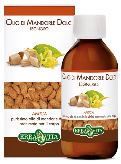 OLIO MANDORLE DOLCI PROFUMATO LEGNO AFRICANO 250 ML - farmacia187.it