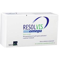 GOCCE OCULARI RESOLVIS OMEGA 20 FIALE MONODOSE 0,25 ML - farmacia187.it