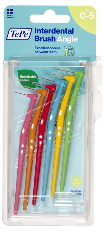 TEPE ANGLE SCOVOLINI MISTI 6 PEZZI - farmacia187.it