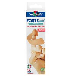 CEROTTO MASTER-AID FORTE MED FINGER CON DISINFETTANTE 150X20 10 PEZZI - farmacia187.it
