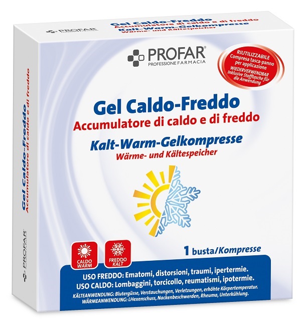 GEL CALDO-FREDDO 1 BUSTA 11X26,5 CM PROFAR - farmacia187.it