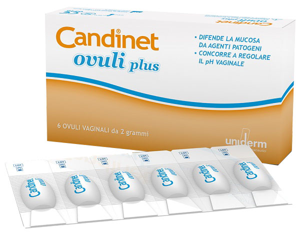 CANDINET OVULI PLUS 6 PEZZI - farmacia187.it