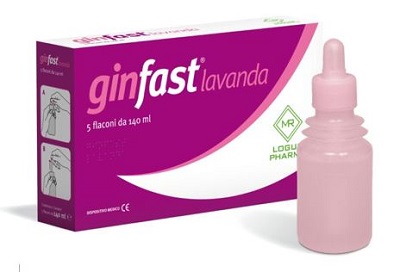 LAVANDA VAGINALE GINFAST CONFEZIONE DA 5 FLACONCINI DA 140ML - farmacia187.it