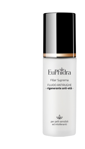 EUPHIDRA FILLER SUPREMA FLUIDO ANTIRUGHE PELLI SENSIBILI INTOLLERANTI FLACONE 30 ML - farmacia187.it