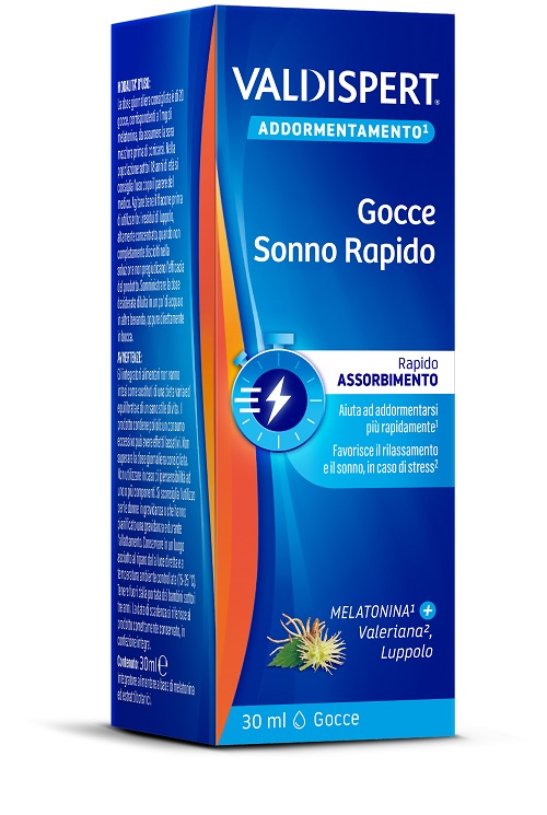 VALDISPERT GOCCE SONNO RAPIDO 30 ML - farmacia187.it