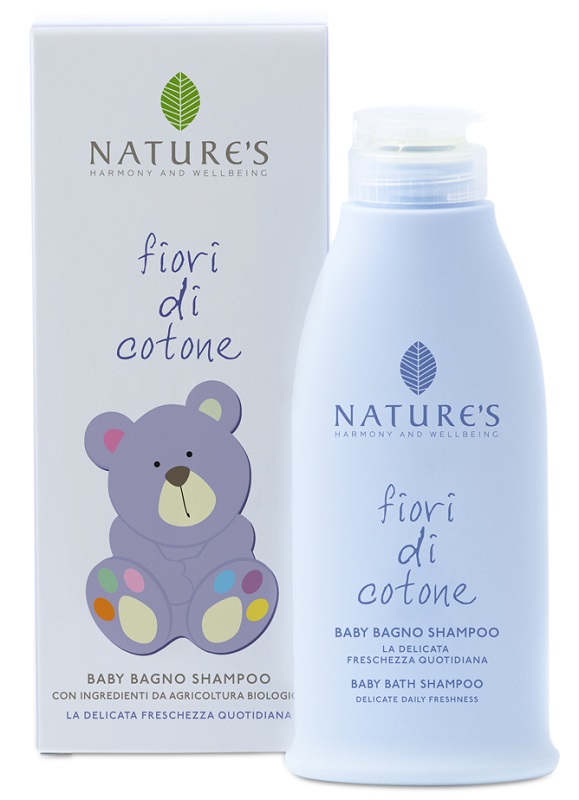 NATURE'S FIORI DI COTONE BABY BAGNO SHAMPOO 150 ML - farmacia187.it