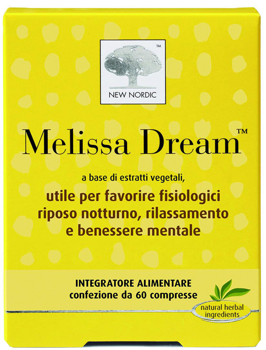 MELISSA DREAM 60 COMPRESSE - farmacia187.it