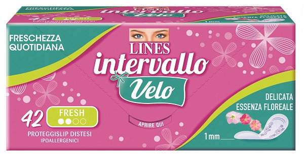 LINES INTERVALLO VELO FIORI E AGRUMI 42 PEZZI COUPON - farmacia187.it