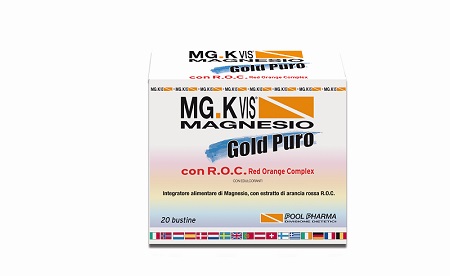MGK VIS MAGNESIO GOLD PURO 20 BUSTE - farmacia187.it