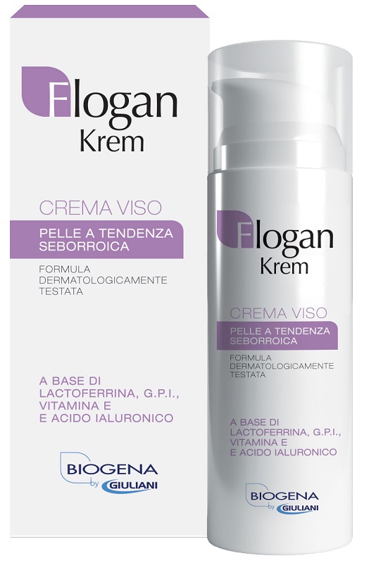 FLOGANKREM CREMA VISO PELLE TENDENZA SEBORROICA 50 ML - farmacia187.it