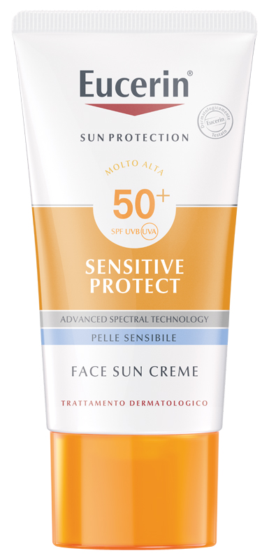EUCERIN SUN VISO CREMA SPF50+ 50 ML - farmacia187.it