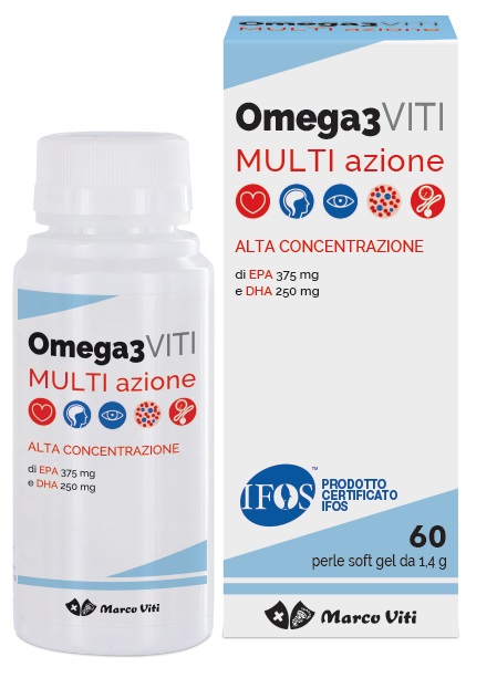 VITI OMEGA3 MULTIAZIONE 60 PERLE - farmacia187.it