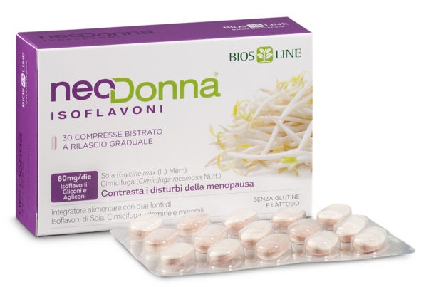 BIOSLINE NEODONNA ISOFLAVONI 60 COMPRESSE - farmacia187.it