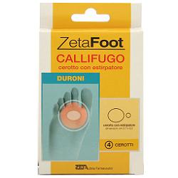 ZETAFOOT CEROTTO DURONI CALLI GR 4 PEZZI - farmacia187.it