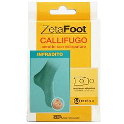 ZETAFOOT CEROTTO CALLIFUGO INFRADITO 6 PEZZI - farmacia187.it