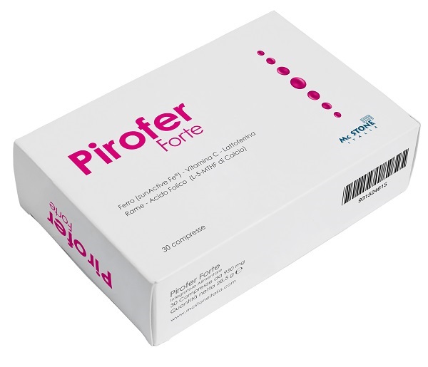 PIROFER FORTE 30 COMPRESSE DA 950 MG - farmacia187.it