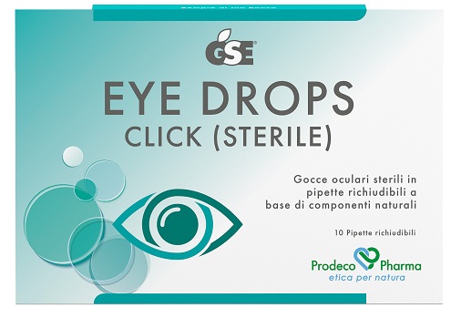 GSE EYE DROPS CLICK GOCCE OCULARI 10 PIPETTE 0,5 ML - farmacia187.it