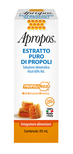 APROPOS ESTRATTO PURO PROPOLI 20 ML - farmacia187.it