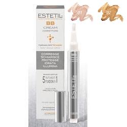 ESTETIL BB CREAM CORRETTORE ILLUMINANTE BORSE E OCCHIAIE 2 PENNA 2,5ML - farmacia187.it