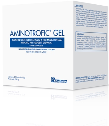 AMINOTROFIC GEL ALIMENTO DIETETICO A FINI MEDICI SPECIALI 20 BUSTINE 12 G - farmacia187.it