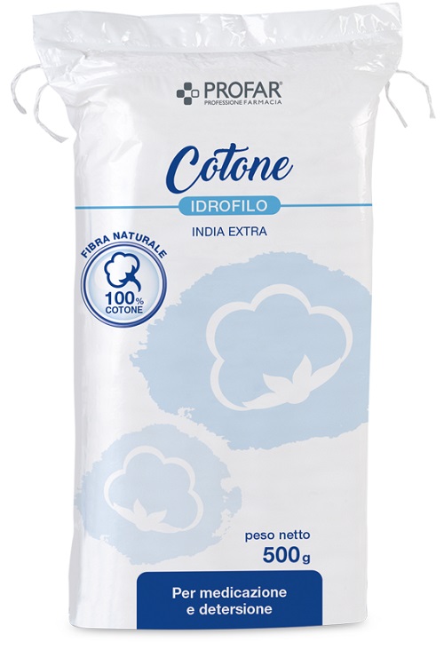 COTONE IDROFILO PROFAR INDIA EXTRA 500 G - farmacia187.it