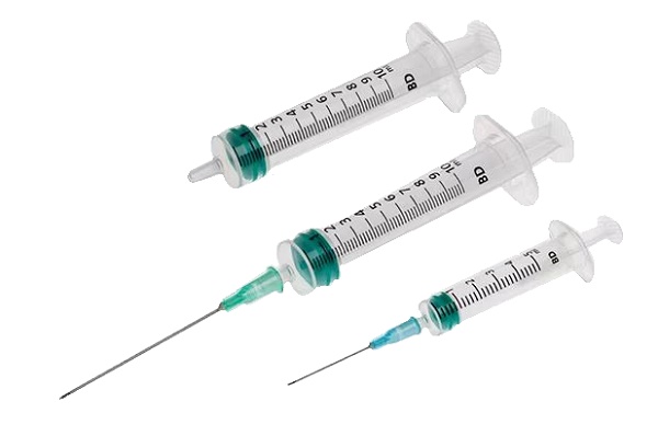 SIRINGA BECTON DICKINSON EMERALD CAPACITA' 5ML 23 GAUGE 11/4 10 PEZZI - farmacia187.it