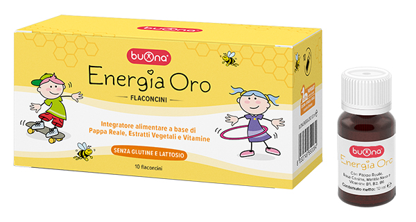 BUONA ENERGIA ORO 10 FLACONCINI DA 10 ML - farmacia187.it