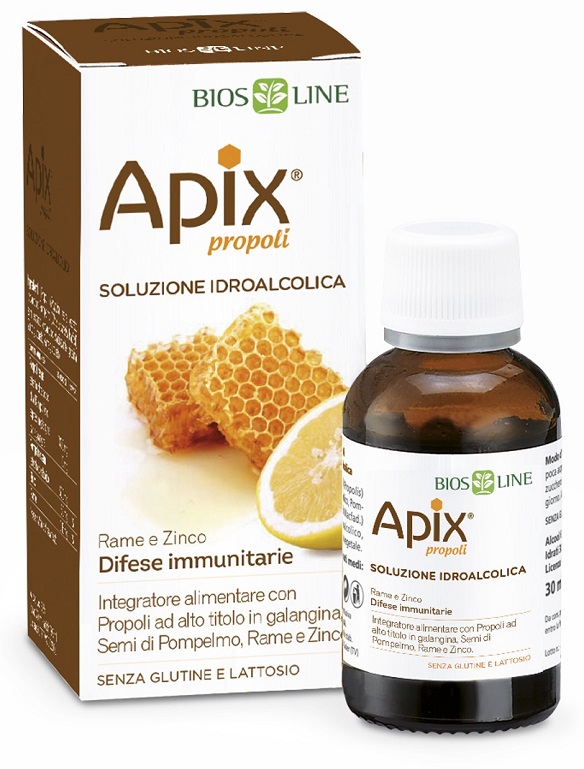 APIX PROPOLI SOLUZIONE IDROALCOLICA 30 ML BIOSLINE - farmacia187.it