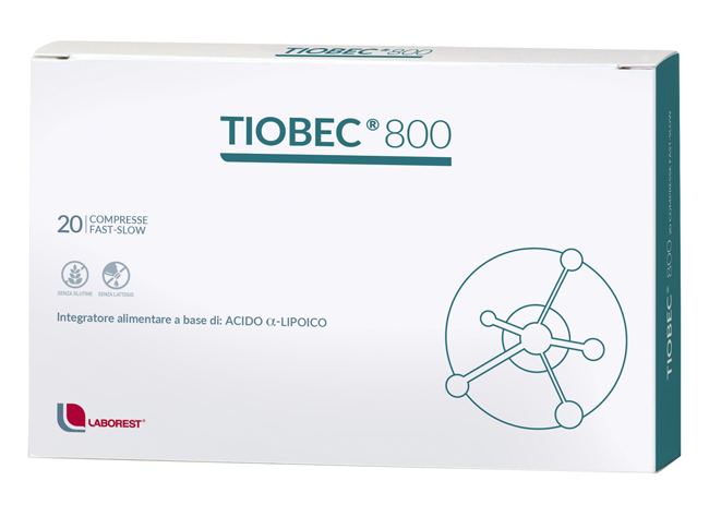 TIOBEC 800 20 COMPRESSE FAST-SLOW 36 G - farmacia187.it