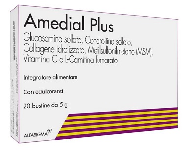 AMEDIAL PLUS 20 BUSTINE 5 G - farmacia187.it
