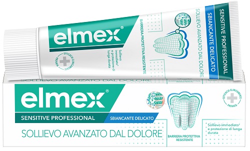 ELMEX SENSITIVE PROFESSIONAL WHITENING DENTIFRICIO 75 ML - farmacia187.it