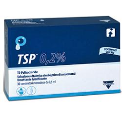 TSP 0,2% SOLUZIONE OFTALMICA UMETTANTE LUBRIFICANTE 30 FLACONCINI MONODOSE 0,5 ML - farmacia187.it