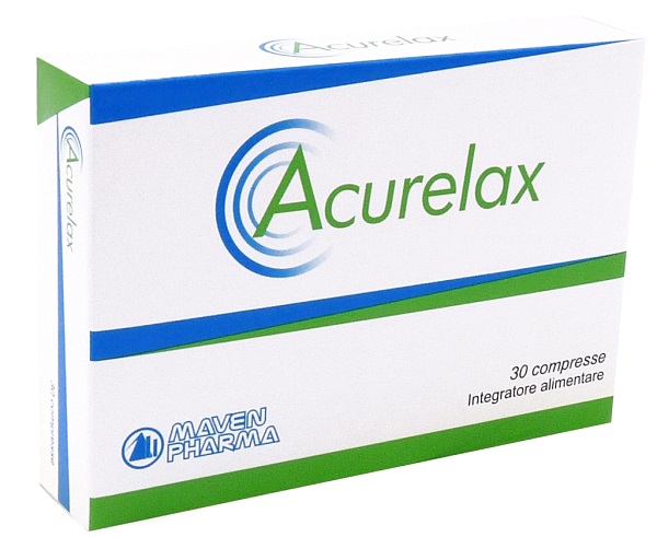 ACURELAX INTEGRATORE ALIMENTARE 30 COMPRESSE - farmacia187.it