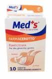 CEROTTO MEDS STRIP TELA IPOALLERGENICO ELASTICIZZATO ASSORTITI 10 PEZZI - farmacia187.it