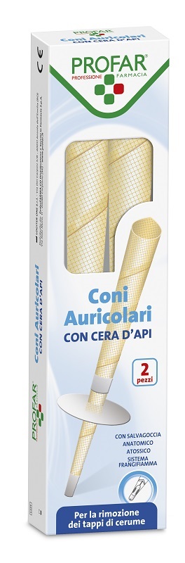 CONI AURICOLARI 2 PEZZI PROFAR - farmacia187.it