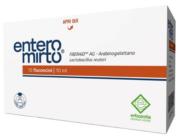 ENTERO MIRTO 10 FLACONCINI DA 10 ML - farmacia187.it