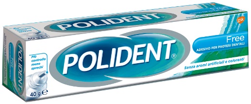 POLIDENT FREE ADESIVO PER PROTESI DENTARIA 40 G - farmacia187.it