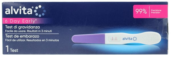 TEST DI GRAVIDANZA PRECOCE ALVITA 1 PEZZO - farmacia187.it