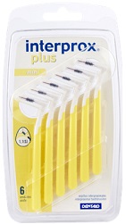 INTERPROX PLUS MINI GIALLO 6 PEZZI - farmacia187.it