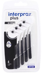 INTERPROX PLUS XX MAXI NERO 4 PEZZI - farmacia187.it