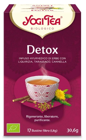 YOGI TEA DETOX BIO 30,6 G - farmacia187.it