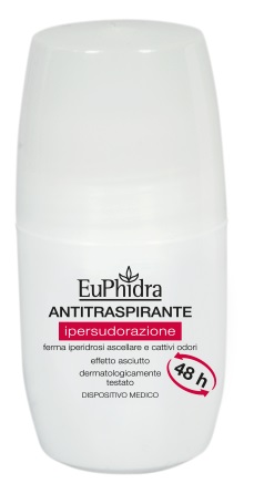 EUPHIDRA DEODORANTE IN EMULSIONE IN FLACONE ROLL-ON CON ASTUCCIO ANTITRASPIRANTE 50 ML - farmacia187.it