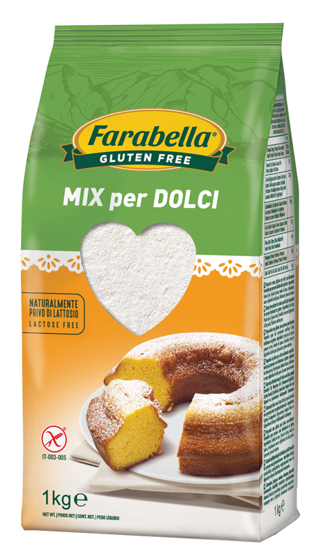 FARABELLA FARINA PREPARATO DOLCI 1 KG - farmacia187.it