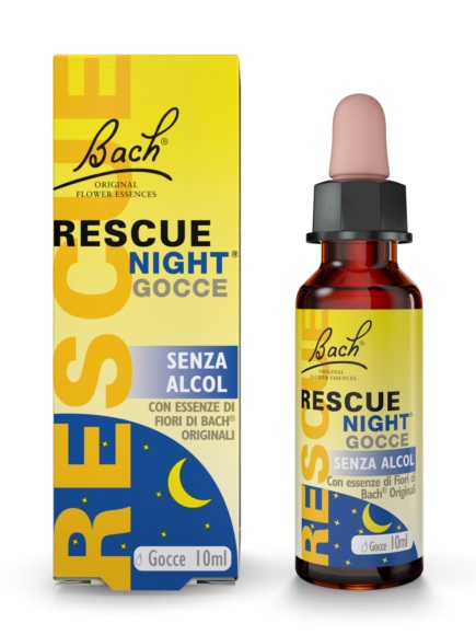 RESCUE ORIGINAL NIGHT SENZA ALCOL GOCCE 10 ML - farmacia187.it