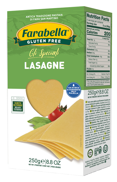 FARABELLA LASAGNE 250 G - farmacia187.it