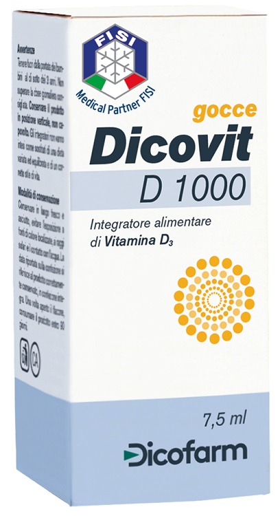 DICOVIT D 1000 7,5 ML - farmacia187.it