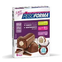 PESOFORMA BARRETTA CUORE COCCO 6 PASTI 12 X 31 G - farmacia187.it
