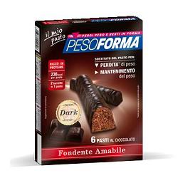 PESOFORMA BARRETTE DARK 12 X 31 G - farmacia187.it